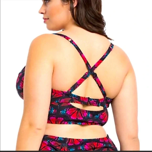 TORRID Bikini top / sports bra 3x $44 - Picture 2 of 9